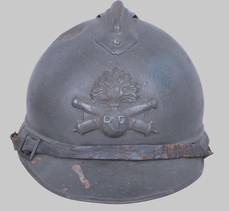 WW1 French Artillery Gunners M15 Adrian Helmet