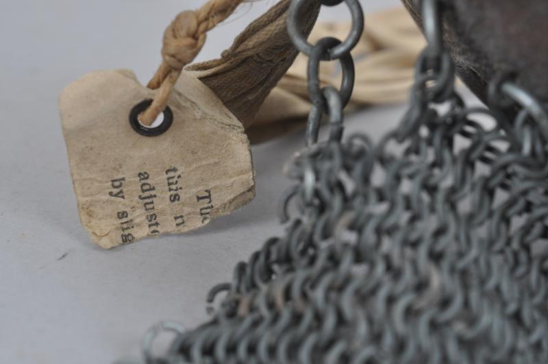 WW1 British Tank ( Splatter ) Mask With Remains Of Fitting Label