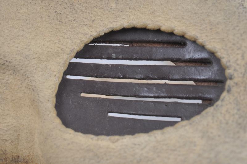 WW1 British Tank ( Splatter ) Mask With Remains Of Fitting Label