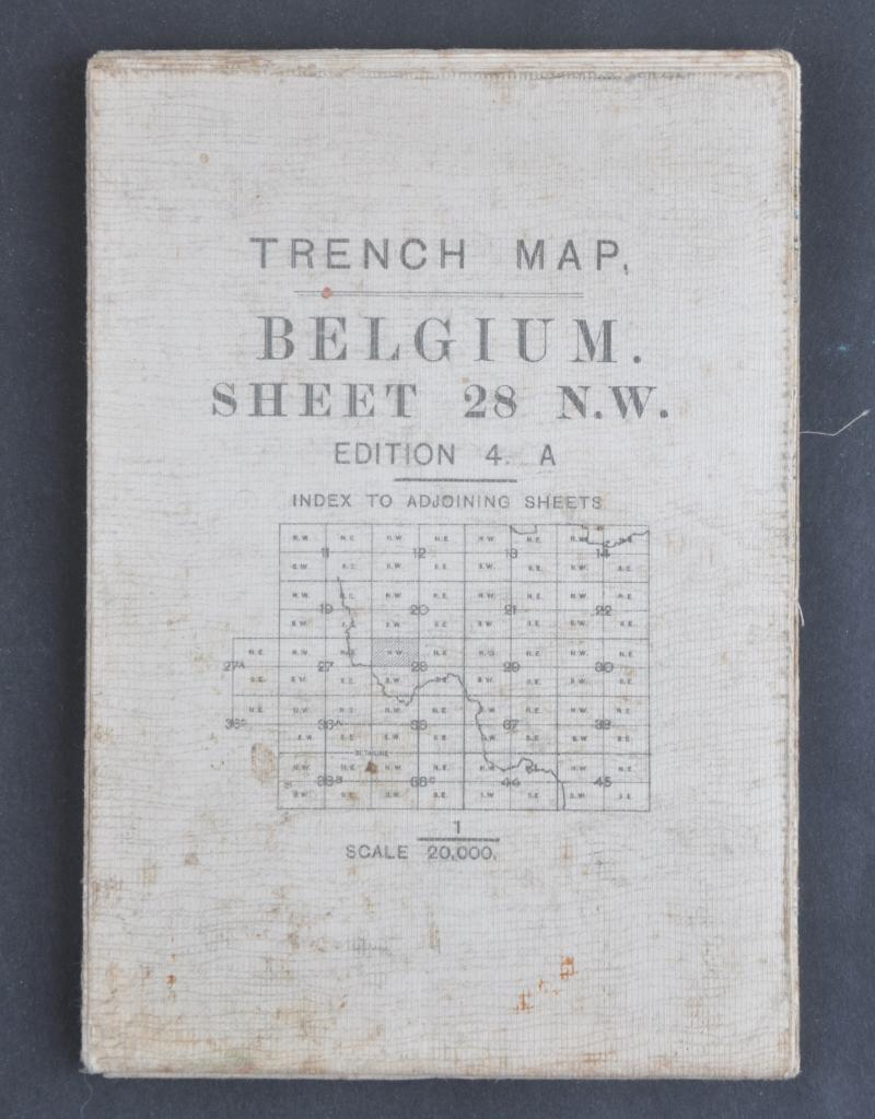 WW1 British Trench Map 1916