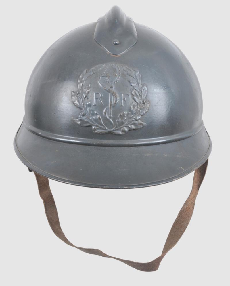 WW1 French Medical Adrian Helmet In Mint Condition