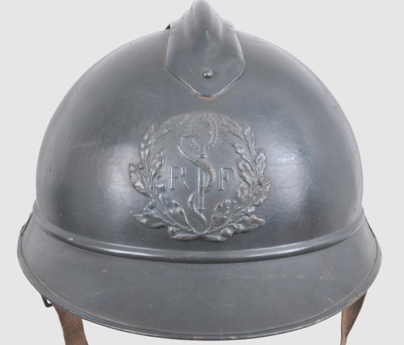 WW1 French Medical Adrian Helmet In Mint Condition