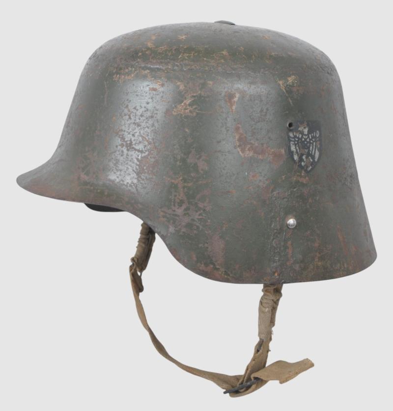 **RARE** British Made German Helmet For Instructional Training 1939