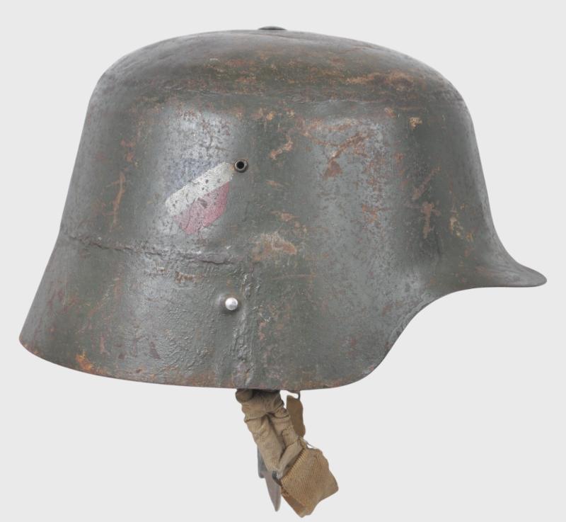 **RARE** British Made German Helmet For Instructional Training 1939