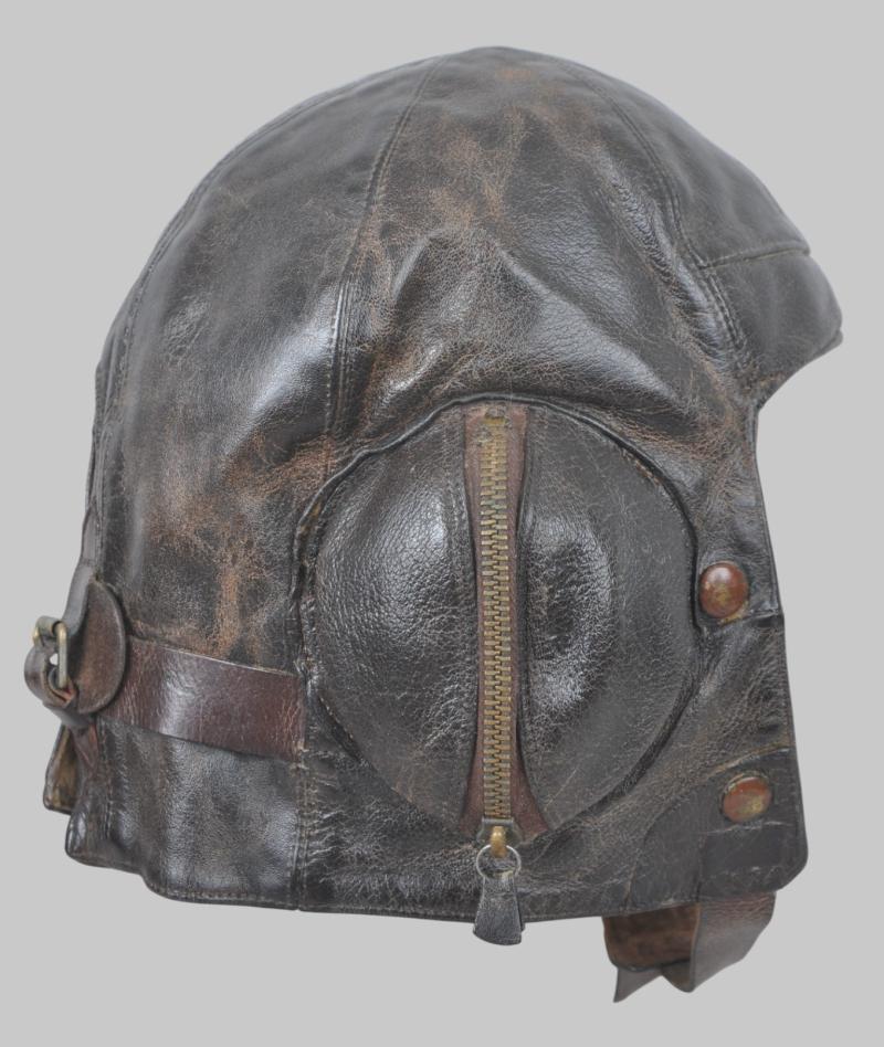 WW2 British 1939 Dated B Type Flying Helmet - Wearer KIA 26th March 1942 Holland