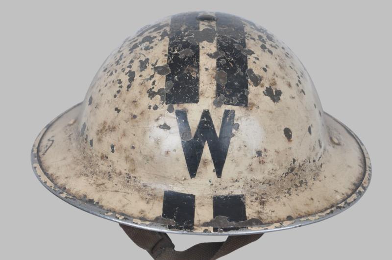 WW2 British Chief Wardens Helmet 1939