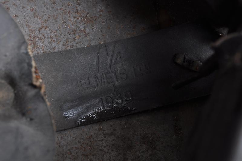 WW2 British Chief Wardens Helmet 1939