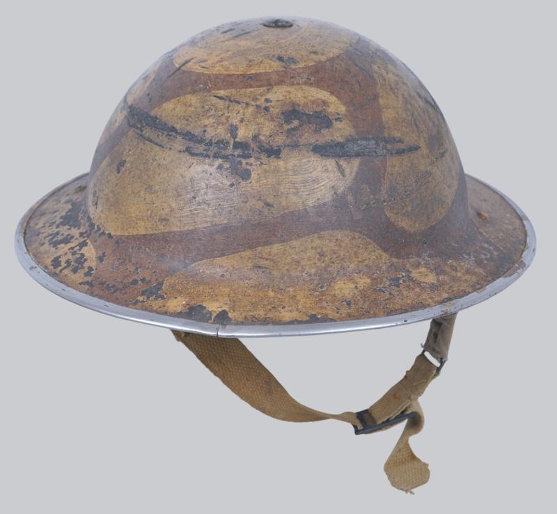 WW2 British Malta Camouflage Helmet 1939