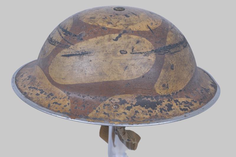 WW2 British Malta Camouflage Helmet 1939