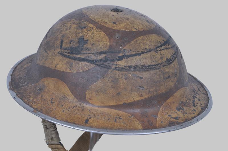 WW2 British Malta Camouflage Helmet 1939