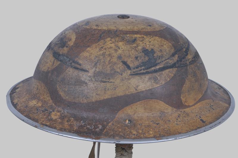 WW2 British Malta Camouflage Helmet 1939