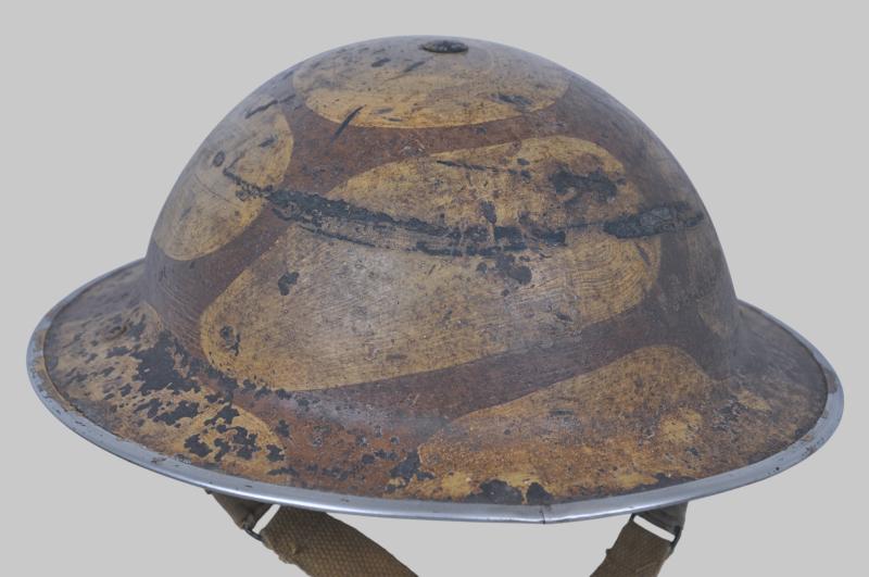 WW2 British Malta Camouflage Helmet 1939