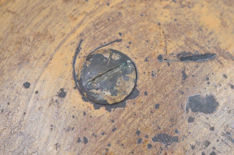 WW2 British Malta Camouflage Helmet 1939