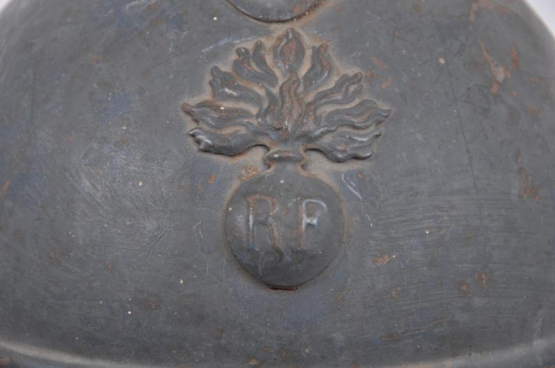 WW1 French Infantry M15 Adrian Helmet