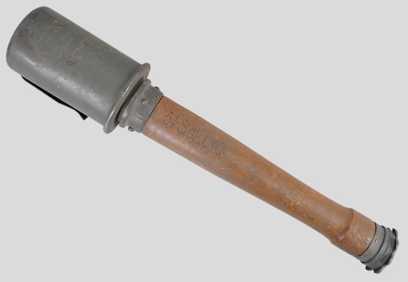 WW1 German M17 Stick Grenade 1917  ( Matching Head & Handle )
