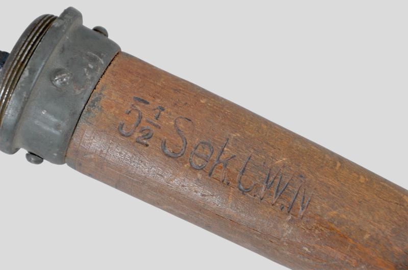 WW1 German M17 Stick Grenade 1917 ( Matching Head & Handle )