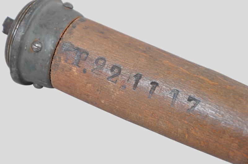 WW1 German M17 Stick Grenade 1917 ( Matching Head & Handle )