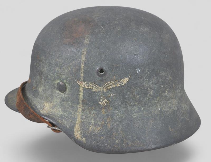 WW2 German M40 Luftwaffe 'Trickle' Camouflage Helmet