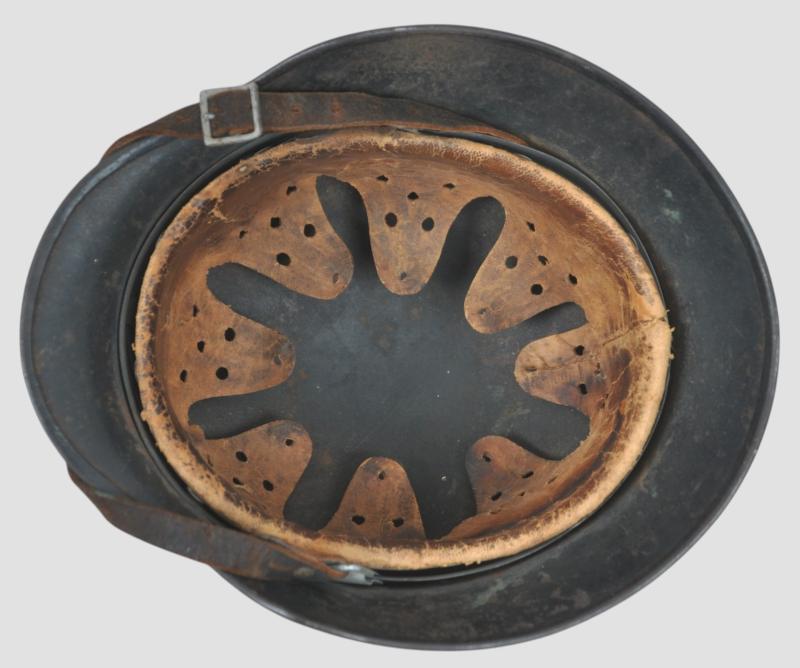 WW2 German M40 Luftwaffe 'Trickle' Camouflage Helmet