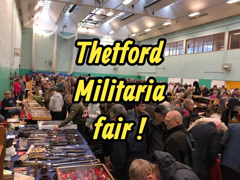 A Great Day Down At Thetford Militaria Fair Today !