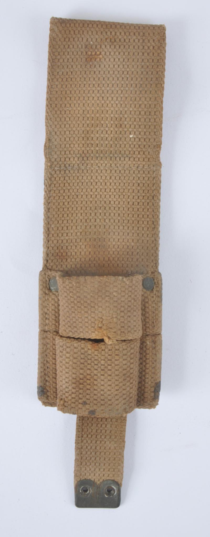 WW1 British '08 Pattern Unblancoed Bayonet Frog