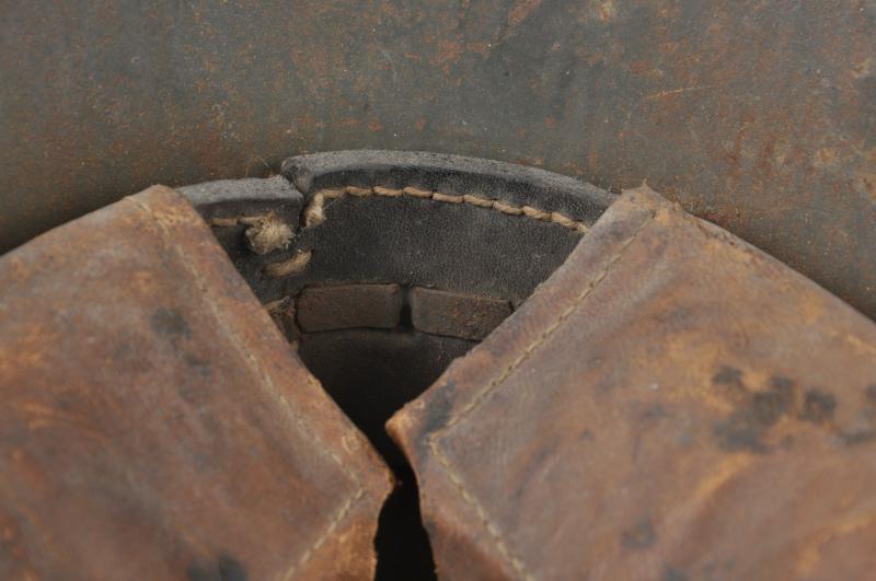 Published WW1 German M16 Steel Helmet With Capture Tag - Featured In Stahlhelm By Oliver Lock