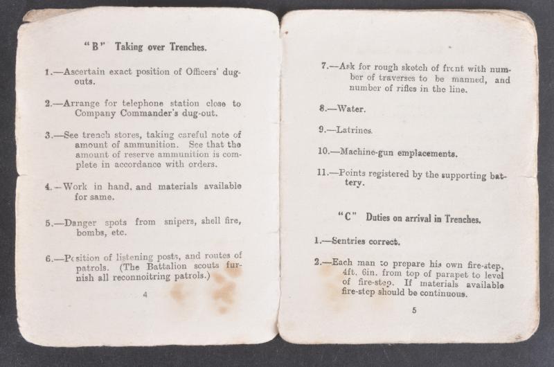 WW1 British Trench Memoranda, Soldiers Prayer & 1st July Somme Message From Lieut-General Sir Aylmer Hunter-Weston