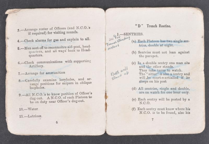 WW1 British Trench Memoranda, Soldiers Prayer & 1st July Somme Message From Lieut-General Sir Aylmer Hunter-Weston