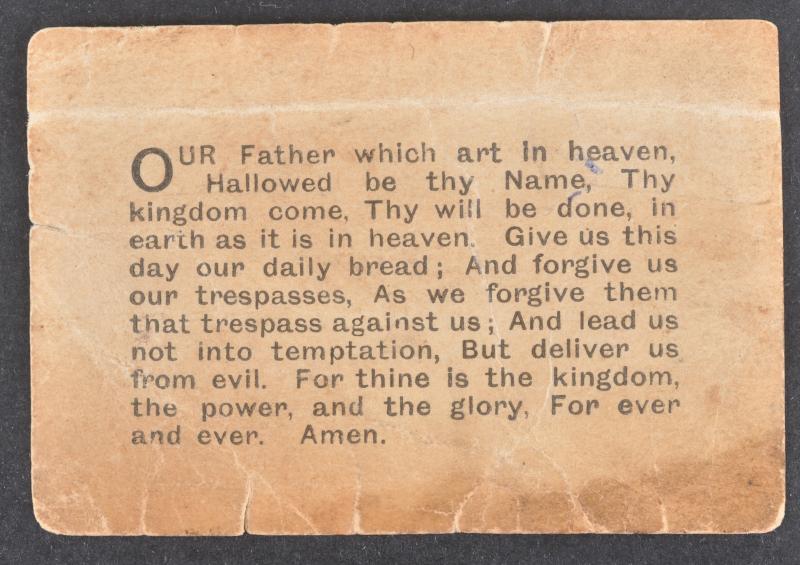 WW1 British Trench Memoranda, Soldiers Prayer & 1st July Somme Message From Lieut-General Sir Aylmer Hunter-Weston