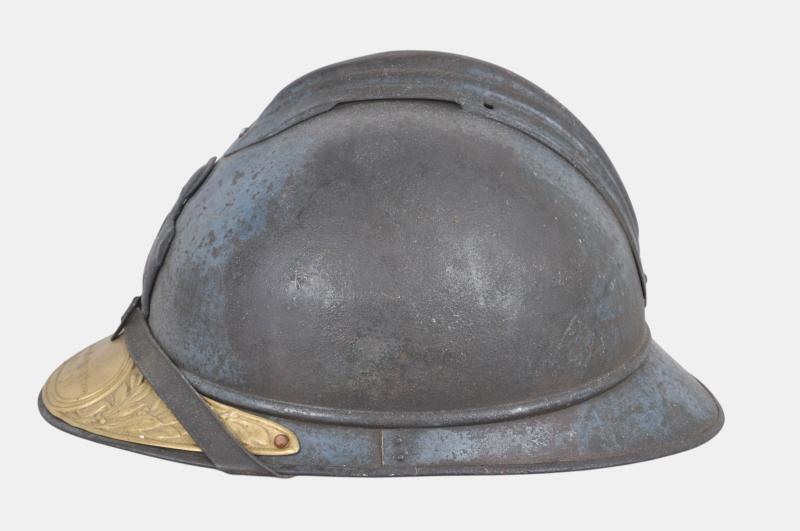 WW1 French Engineers Souvenir Adrian Helmet