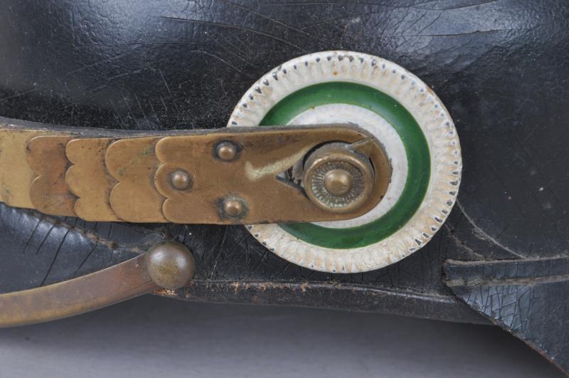 WW1 German NCOs Regimentally Marked Saxon Pickelhaube