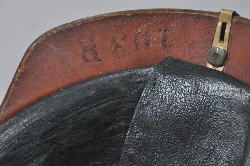 WW1 German NCOs Regimentally Marked Saxon Pickelhaube