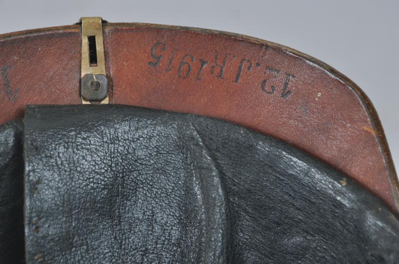 WW1 German NCOs Regimentally Marked Saxon Pickelhaube