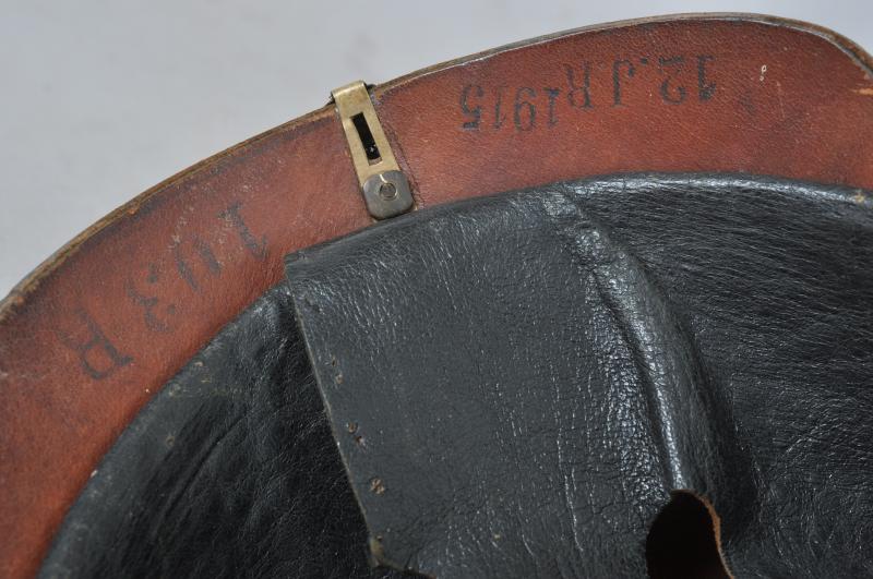 WW1 German NCOs Regimentally Marked Saxon Pickelhaube