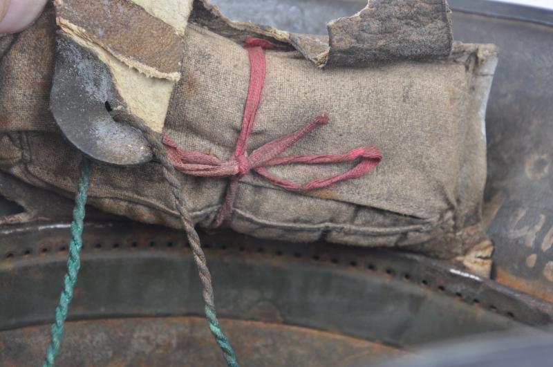 Published WW1 German Post Home Helmet Named to A Kanonier