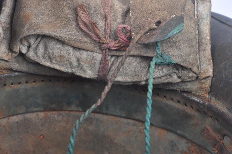 Published WW1 German Post Home Helmet Named to A Kanonier