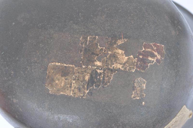 Published WW1 German Post Home Helmet Named to A Kanonier