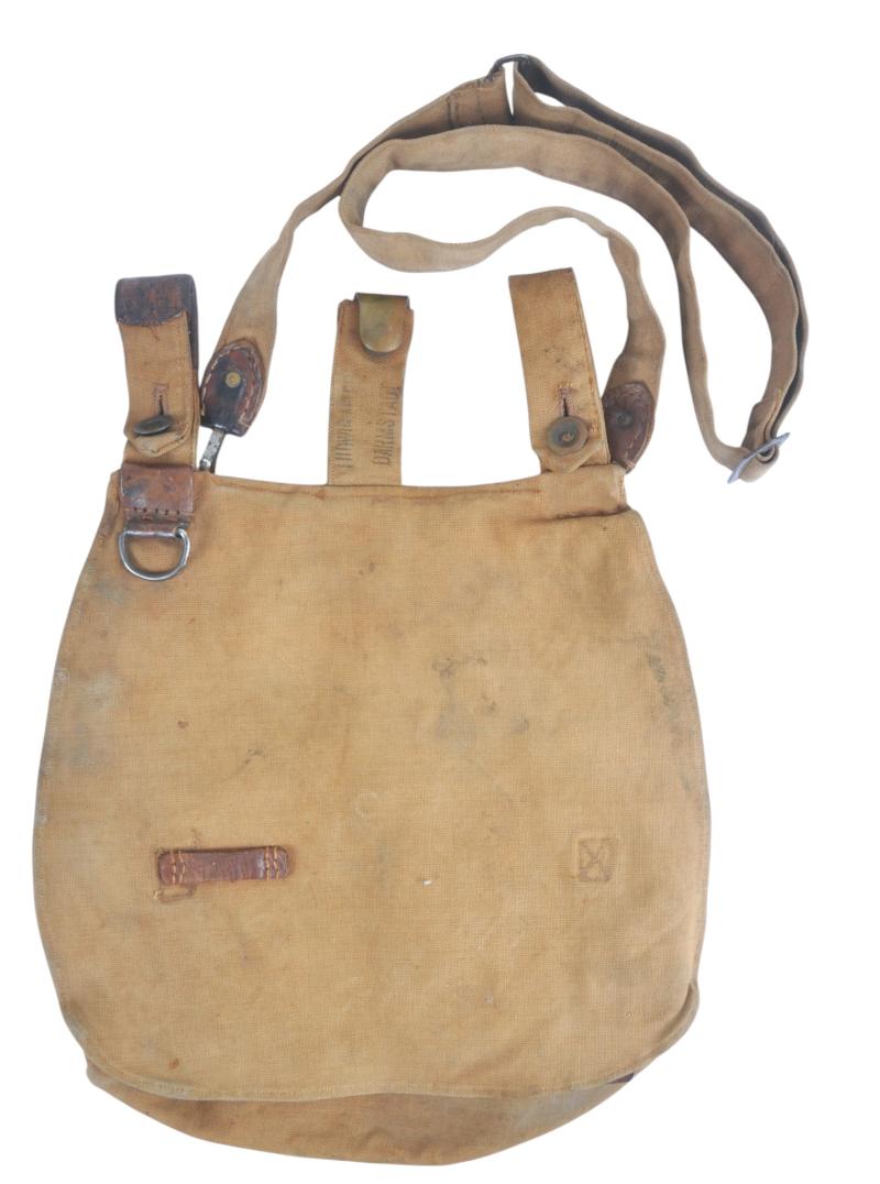 WW1 German Breadbag With Correct Shoulder Strap