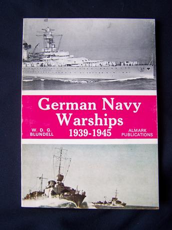 German Navy Warships, WDG Blundell, Almark Publications