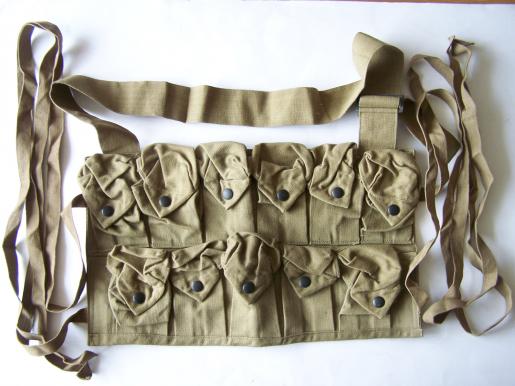 WW1/2 US Eleven Pocket Grenade Vest 1918 