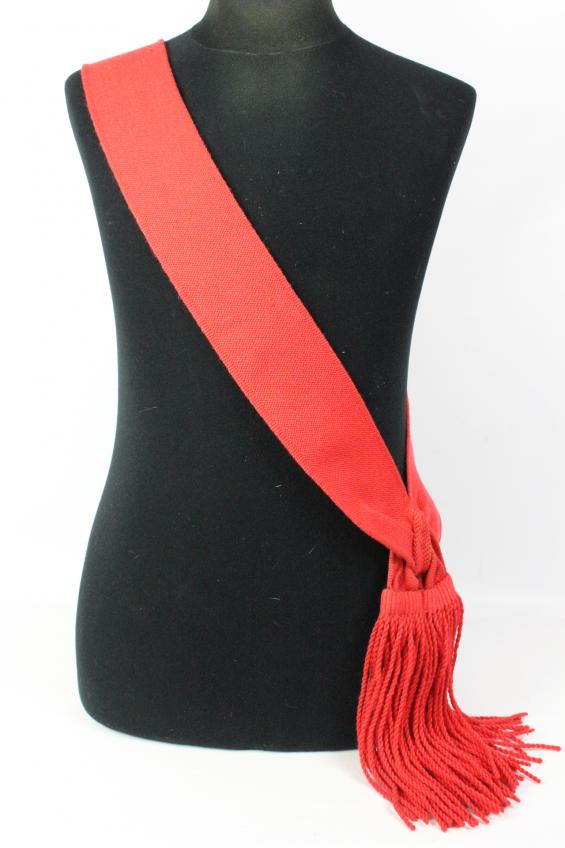 Postwar British Army Sergeants Red Sash 