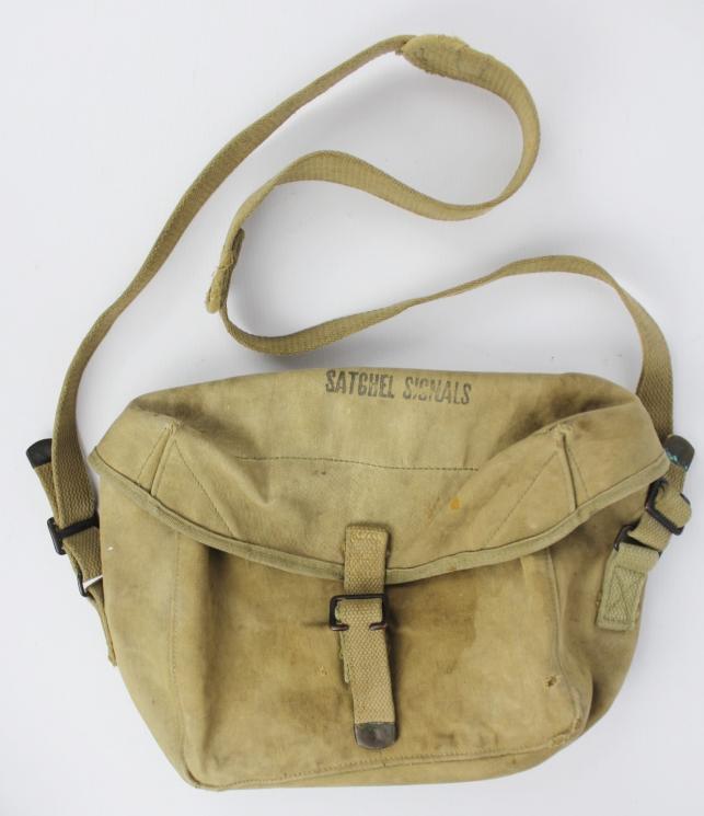 WW2 British Made US Signals Satchel