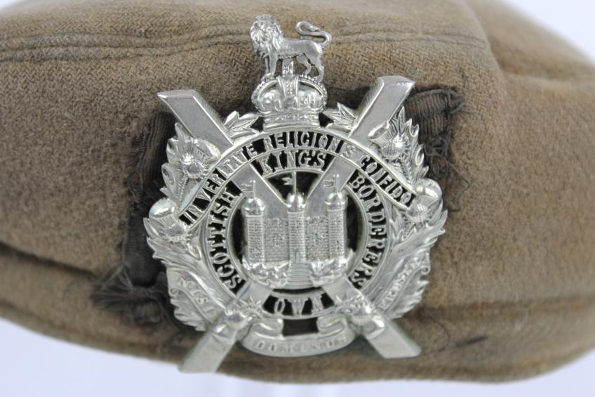 WW2 Kings Own Scottish Borderers Officer Private Purchase Tam O Shanter