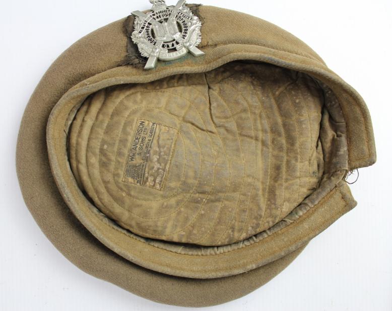 WW2 Kings Own Scottish Borderers Officer Private Purchase Tam O Shanter