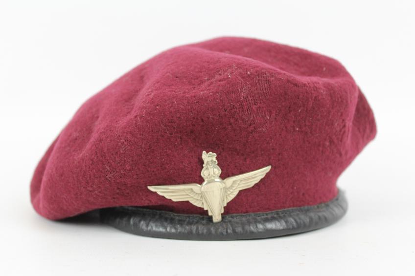WW2 British Normandy/Arnhem 1944 Dated Paratrooper Beret