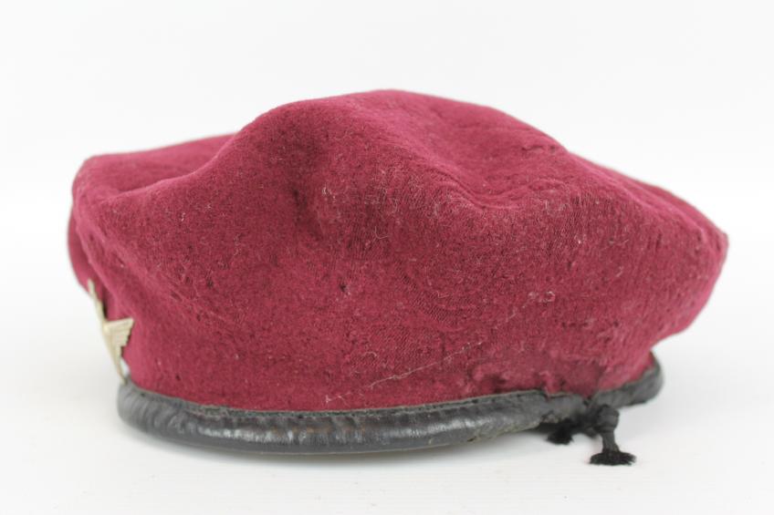 WW2 British Normandy/Arnhem 1944 Dated Paratrooper Beret