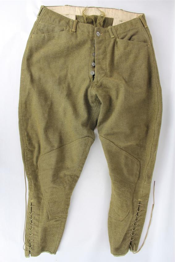WW1 US Canadian Made Woolen Breeches 