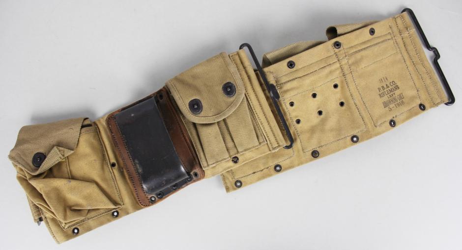 WW1 US BAR Gunners ( Riflemans ) Belt