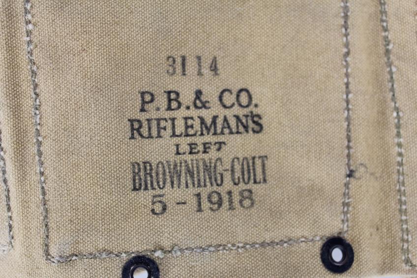 WW1 US BAR Gunners ( Riflemans ) Belt