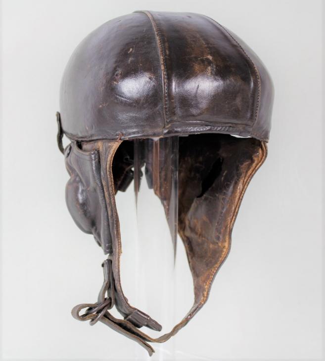 Early WW2 French 'Airaile' Aviators Helmet 1940